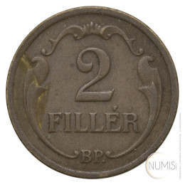 Madžarska - Kraljevina: 2 Filler 1927 | Miklós Horthy