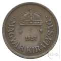 Madžarska - Kraljevina: 2 filler 1935 | Miklós Horthy (000898) numizmatika kovanci