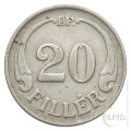Madžarska - Kraljevina: 20 filerjev 1926 | Miklós Horthy (000907) numizmatika kovanci
