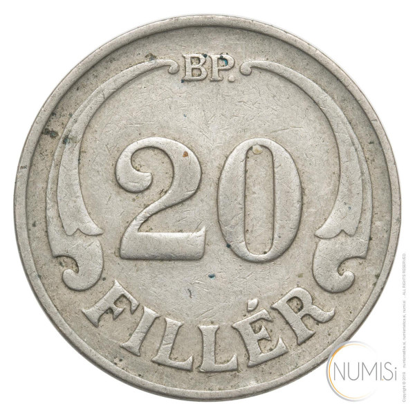 Madžarska - Kraljevina: 20 filerjev 1926 | Miklós Horthy (000907) numizmatika kovanci