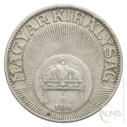 Madžarska - Kraljevina: 20 filerjev 1926 | Miklós Horthy