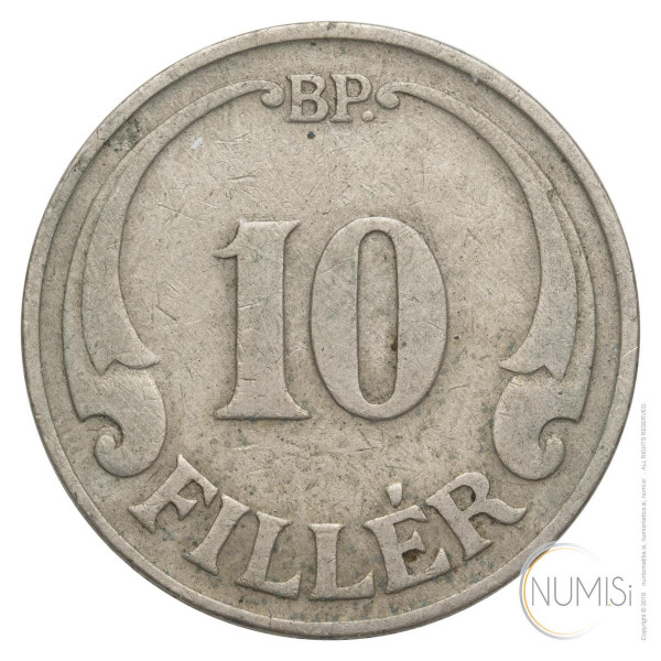 Madžarska - Kraljevina: 10 filerjev 1926 | Miklós Horthy (000909) numizmatika kovanci
