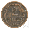 Madžarska - Kraljevina: 2 filler 1935 | Miklós Horthy (000991) numizmatika kovanci