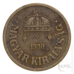 Madžarska - Kraljevina: 2 Filler 1930 | Miklós Horthy