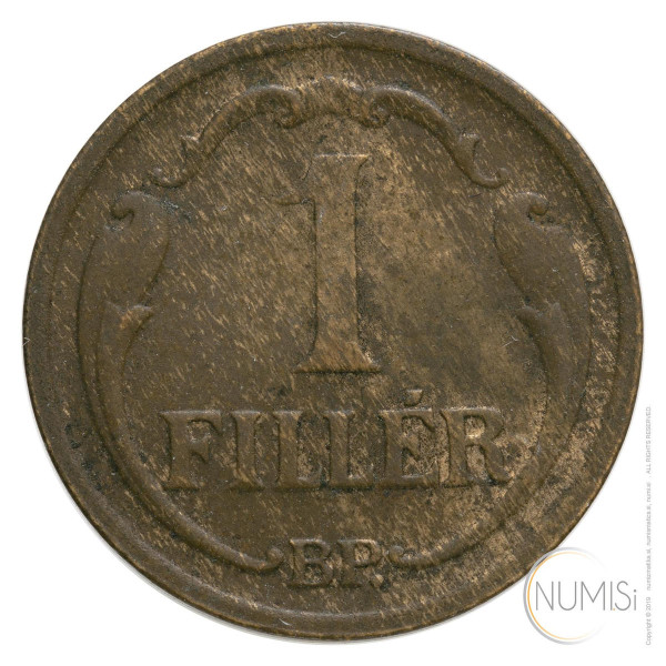 Madžarska - Kraljevina: 1 Filler 1927 | Miklós Horthy (000999) numizmatika kovanci