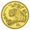 Kitajska (Ljudska republika): zlatnik Panda 10 Yuan BU 1997 1/10 oz .999 zlato, China Gold Coin Incorporation - velika letnica (CN10161102804595606) numizmatika kovanci