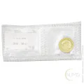 Kitajska (Ljudska republika): zlatnik Panda 20 Yuan BU 2001 1/20 oz .999 zlato, China Gold Coin Incorporation (CN10121102009453810) numizmatika kovanci