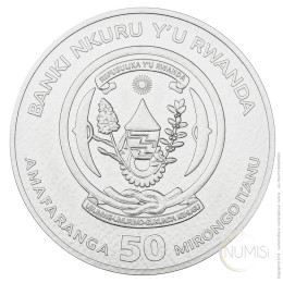Ruanda: srebrnik Nautical Ounce – Santa Maria 50 RWF BU 2017 1 oz .999 srebro, BH Mayer’s Kunstprägeanstalt GmbH