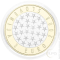 Slovenija - Republika: 3 EURO 2008 - PROOF - Predsedovanje Evropski uniji (SI10054404007256236) numizmatika kovanci