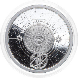 Tokelau: srebrnik Vivat Humanitas BU 5 Dollars 2024 1 oz .999 srebro, Pressburg Mint
