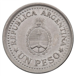 Argentina: 1 Peso 1960 - May Revolution