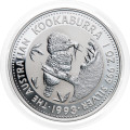 Avstralija: 1 AUD 1993 - 1 oz .999 srebro - BU - Kookaburra - Perth Mint (AU1020X003361) numizmatika kovanci