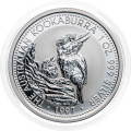 Avstralija: 1 AUD 1997 - 1 oz .999 srebro - BU - Kookaburra - Perth Mint (AU1016X003363) numizmatika kovanci