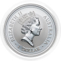 Avstralija: 1 AUD 1997 - 1 oz .999 srebro - BU - Kookaburra - Perth Mint (AU1016X003363) numizmatika kovanci
