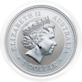 Avstralija: 1 AUD 2000 - 1 oz .999 srebro - BU - Kookaburra - Perth Mint (AU1013X003366) numizmatika kovanci