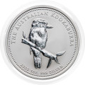 Avstralija: 1 AUD 2005 - 1 oz .999 srebro - BU - Kookaburra - Perth Mint (AU1008X003371) numizmatika kovanci