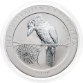 Avstralija: 1 AUD 2008 - 1oz .999 Ag BU - KOOKABURRA (AU1005X003374) numizmatika kovanci