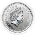 Avstralija: 1 AUD 2009 - 1oz .999 Ag BU - KOOKABURRA (AU1004X003375) numizmatika kovanci