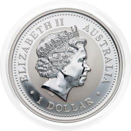 Avstralija: 1 AUD 2009 - 1oz .999 Ag BU - KOOKABURRA