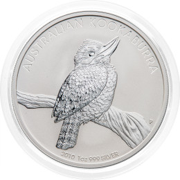 Avstralija: 1 AUD 2010 - 1oz .999 Ag BU - KOOKABURRA