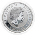 Avstralija: 1 AUD 2010 - 1oz .999 Ag BU - KOOKABURRA (AU1003X003376) numizmatika kovanci