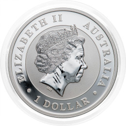 Avstralija: 1 AUD 2010 - 1oz .999 Ag BU - KOOKABURRA