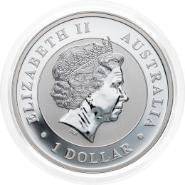 Avstralija: 1 AUD 2011 - 1oz .999 Ag BU - KOOKABURRA