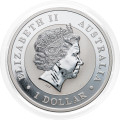 Avstralija: 1 AUD 2012 - 1oz .999 Ag BU - KOOKABURRA (AU1001X003378) numizmatika kovanci
