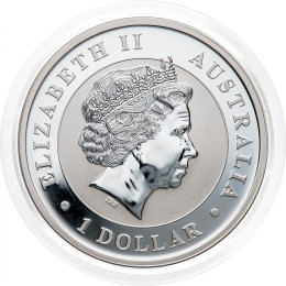 Avstralija: 1 AUD 2013 - 1oz .999 Ag BU - KOOKABURRA