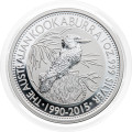 Avstralija: 1 AUD 2015 - 1 oz .999 srebro - BU - Kookaburra - Perth Mint (AU0998X003381) numizmatika kovanci
