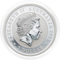 Avstralija: 1 AUD 2015 - 1 oz .999 srebro - BU - Kookaburra - Perth Mint (AU0998X003381) numizmatika kovanci