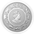 Avstralija: 1 AUD 2024 - 1oz .999 Ag BU - Lunar RAM I - ZMAJ (AU0989X002778) numizmatika kovanci