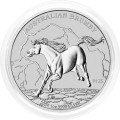 Avstralija: 1 AUD 2024 - 1oz .9999 Ag BU - BRUMBY (AU0989X002689) numizmatika kovanci