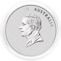 Avstralija: 1 AUD 2024 - 1oz .9999 Ag BU - QUOKKA