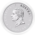 Avstralija: 1 AUD 2024 - 1oz .9999 Ag BU - WEDGE TAILED EAGLE (REPATI OREL) (AU0989X002784) numizmatika kovanci