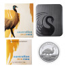Avstralija: srebrnik Australian Emu PP 1 Dollar 2018 1 oz .9999 srebro, Perth Mint
