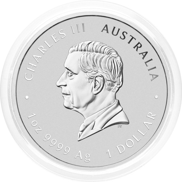 Avstralija: srebrnik Chinese Myths and Legends – Four Guardians 1 AUD BU 2024 1 oz .9999 srebro, Perth Mint (AU0989003041) numizmatika kovanci