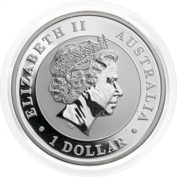 Avstralija: srebrnik Koala BU 1 AUD 2011 1 oz .999 srebro, Perth Mint (AU1002X003457) numizmatika kovanci