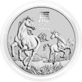 Avstralija: srebrnik Lunar III – Year of the Horse (Konj) 1 AUD BU 2026 1 oz .9999 srebro, Perth Mint (AU0987X003461) numizmatika kovanci