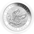 Avstralija: srebrnik Swan (Labod) BU 1 AUD 2025 1 oz .9999 srebro, Perth Mint (AU0988X003441) numizmatika kovanci
