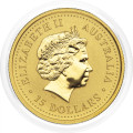 Avstralija: zlati kovanec Lunar I Year of the Dog 2006 – 15 Dollars, 1/10 oz .9999 zlato, The Perth Mint (AU1007X003767) numizmatika kovanci