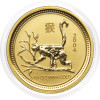 Avstralija: zlati kovanec Lunar I Year of the Monkey 2004 – 15 Dollars, 1/10 oz .9999 zlato, The Perth Mint