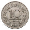 Avstrija - Prva republika: 10 Groschen 1925 (AT1088X003217) numizmatika kovanci