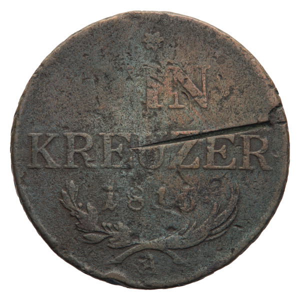 Avstrijsko cesarstvo: 1 Kreuzer 1816 A | Franz I (AT1197X003265) numizmatika kovanci