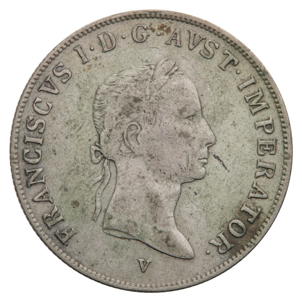 Avstrijsko cesarstvo: 20 Kreuzer 1831 V | Franz I (AT1182X003220) numizmatika kovanci
