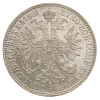 Avstrijsko cesarstvo: srebrnik 1 florin 1861 A Franz Jožef I. .900 srebro (AT1152X003394) numizmatika kovanci