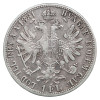 Avstrijsko cesarstvo: srebrnik 1 florin 1881 Franc Jožef I. .900 srebro (AT1132X003412) numizmatika kovanci