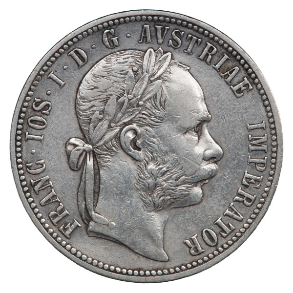 Avstrijsko cesarstvo: srebrnik 1 florin 1891 Franc Jožef I. .900 srebro (AT1120X003414) numizmatika kovanci