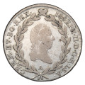 Avstrijsko cesarstvo: srebrnik 20 krajcarjev 1785 A – Jožef II., 6,49 g (AT1228X003691) numizmatika kovanci