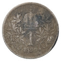 Avstro-Ogrska: 1 Corona 1899 | Franz Joseph I (AT1114X003317) numizmatika kovanci